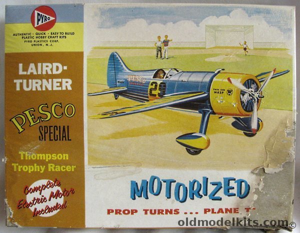 Pyro 1/32 Laird-Turner Pesco Special Thompson Trophy Racer - Motorized, 342-249 plastic model kit